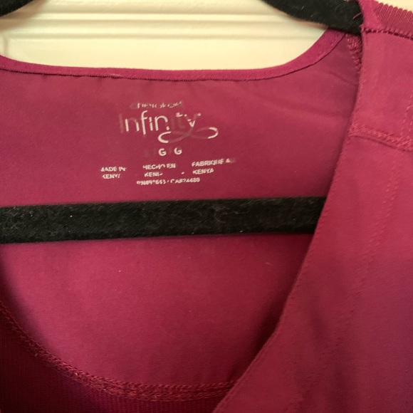 Infinity by cherokee scrub top - Picture 2 of 2